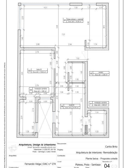 Apartment T2 for sale in Praia, Santiago — foto 3