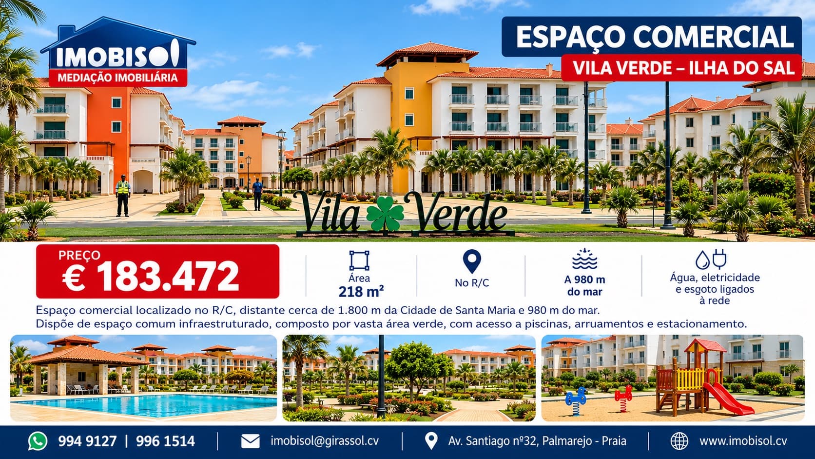 Espace commercial à vendre à SANTA MARIA , Sal