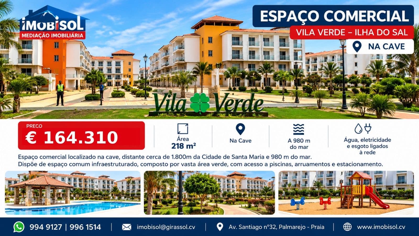 Espace commercial à vendre à SANTA MARIA , Sal